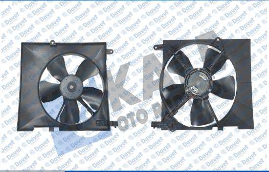 25-1601 Fan Motoru (Su+Klima) Davlumbazli Chevrolet Kalos (T200) 1.4 Davlumbazli 2003-2008